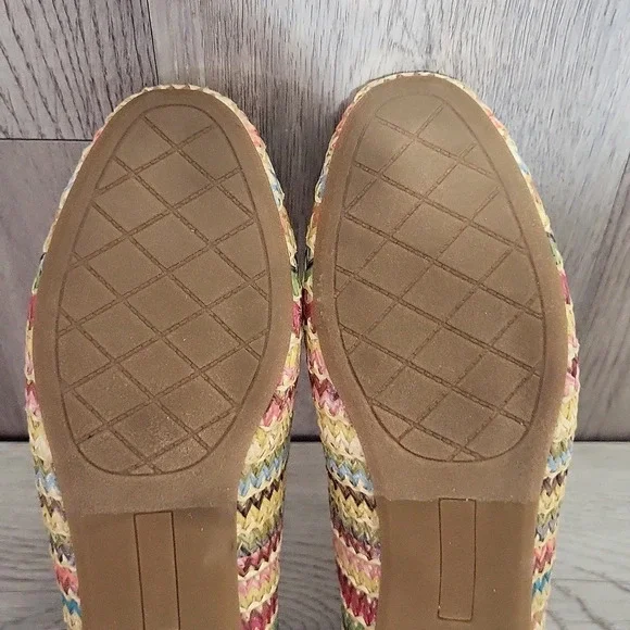 Kelly & Katie Womens 6M Peyton Multicolored Slip On Loafer Comfort Casual NEW - Picture 9 of 12